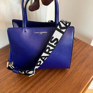 Karl Lagerfeld Blue purse